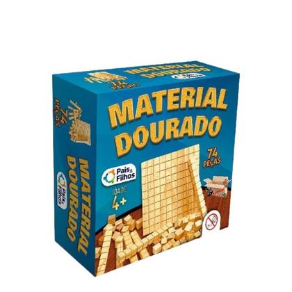Material Dourado Para Aprender Matematica 74 Peças Madeira - Rafabox Imagem de Material Dourado Para Aprender Matematica 74 Peças Madeira