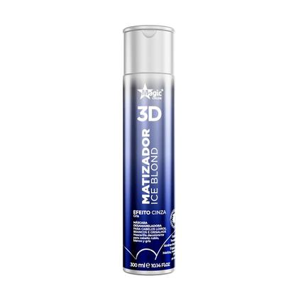 Imagem de Matizador 3D Ice Blond Efeito Cinza 300ml Magic Color