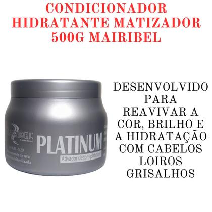 Imagem de Matizador Ativador De Tom Platinum 500g Mairibel Original