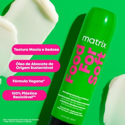 Imagem de Matrix Food For Soft Kit Shampoo 300ml + Condicionador 300ml + Máscara 500ml