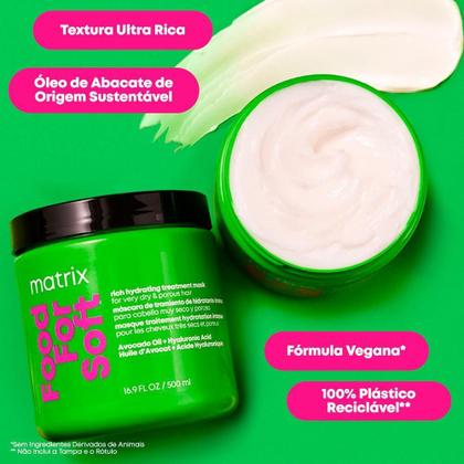 Imagem de Matrix Food For Soft Máscara Capilar Hidratante 500Ml