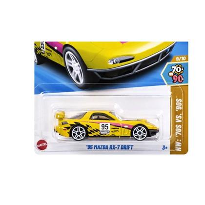 Mattel Hot Wheels 95 Mazda Rx-7 Drift - Carrinhos de Brinquedo
