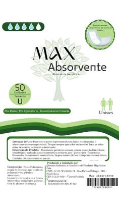Imagem de Max absorvente com 50 unidades