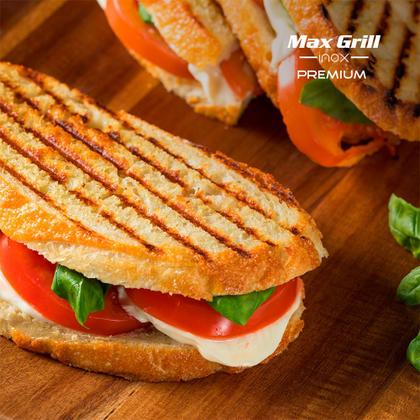 Imagem de Max Grill Mondial Preto e Inox 1200W G-07