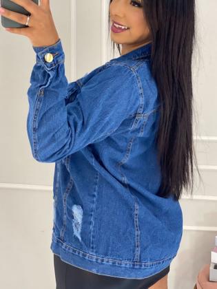 Imagem de Max Jaqueta Jeans Com Barra 