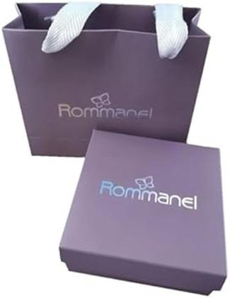 Imagem de Maxi Colar Borboleta Rommanel Com Pingente Banhado Ouro 18k