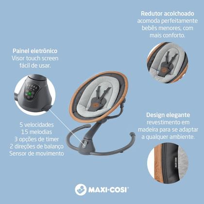 Imagem de Maxi-Cosi, Bouncer Swing Cassia, 0 a 9kg, Beyond Graphite