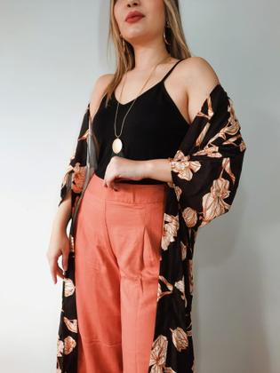 Imagem de Maxi Kimono Floral