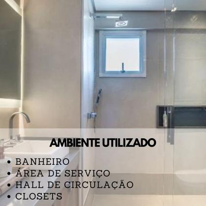 Imagem de Maximar Vitro Alumínio Branco 60X60 Para Banheiro L25