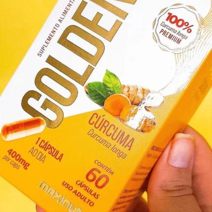 Imagem de Maxinutri  - Golden em Cápsula 400mg 60 Cápsulas 