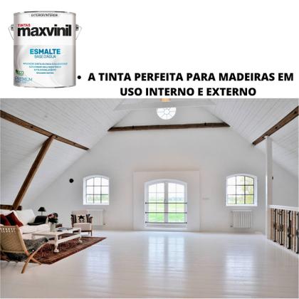 Imagem de MAXVINIL ESMALTE BASE AGUA 3,6L VARIAS Cores