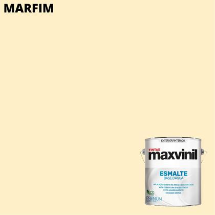 Imagem de MAXVINIL ESMALTE BASE AGUA 3,6L VARIAS Cores