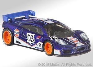 McLaren F1 GTR - Gulf - Car Culture - 1/64 - Hot Wheels Premium