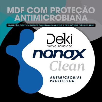 Imagem de Mdf Branco  Mesinha Auxiliadora Clínicas De Estética