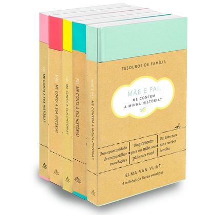 Imagem de Me conta a sua história Coleção Tesouros de família - 5 livros