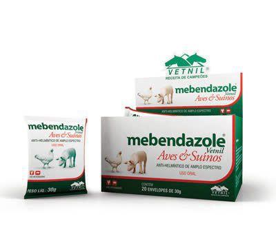 Imagem de Mebendazole Aves e Suínos 30g Vetnil