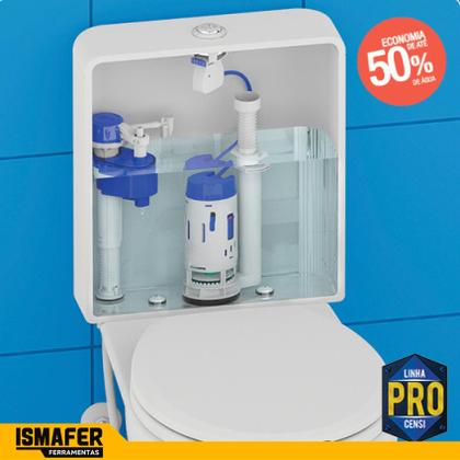 Imagem de Mecanismo De Saída Dual Flush 3 Em 1 Para Caixa Acoplado