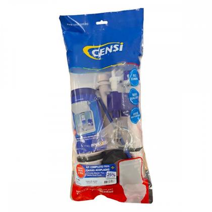 Mecanismo Para Caixa Acoplada Censi Kit Completo Universal Dual