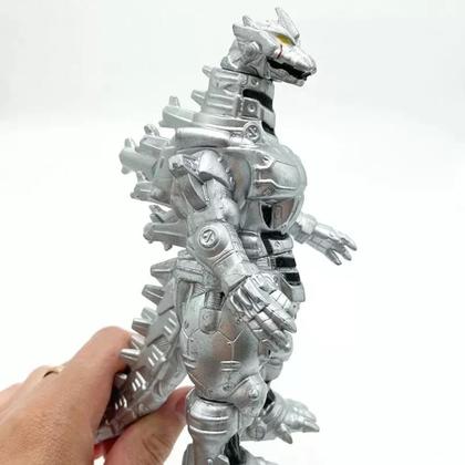 Mecha Godzilla 2004 Figura De Ação Prata - MEGA TOYS