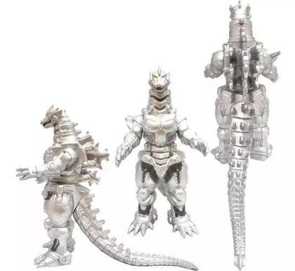 Mecha Godzilla 2004 Figura De Ação Prata - MEGA TOYS