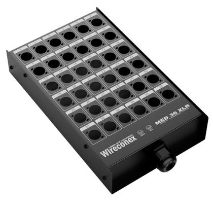 Imagem de Med2 36 1sn - Painel 36 Furacoes Xlr Sem Conectores C/