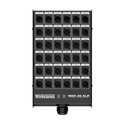 Imagem de Med2 36 1sn - Painel 36 Furacoes Xlr Sem Conectores C/