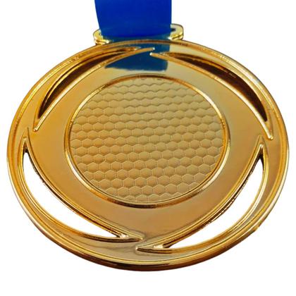 Imagem de Medalha de Ouro Prata ou Bronze Honra ao Merito C/Fita 70mm