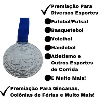 Imagem de Medalha de Ouro Prata ou Bronze Honra ao Merito C/Fita 950