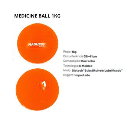 Imagem de Medicine ball 1kg magussy