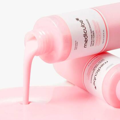 Imagem de Medicube PDRN Pink Niacinamide Milky Toner Tônico Facial
