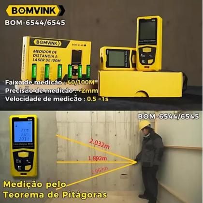 Imagem de Medidor a Laser 40M Para Marcenarias e Carpintarias