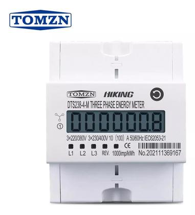 Imagem de Medidor Consumo De Energia Trifásico 110/220/380v 100a .