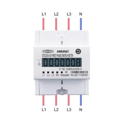 Imagem de Medidor Consumo Energia Trifásico 220V 100A DTS238-4-M TOMZN