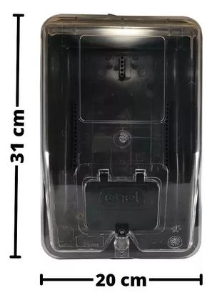 Imagem de Medidor de Energia Bifásico 110v 220v + Caixa CPFL