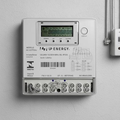 Imagem de Medidor de Energia Trifásico Up Energy com Blindagem