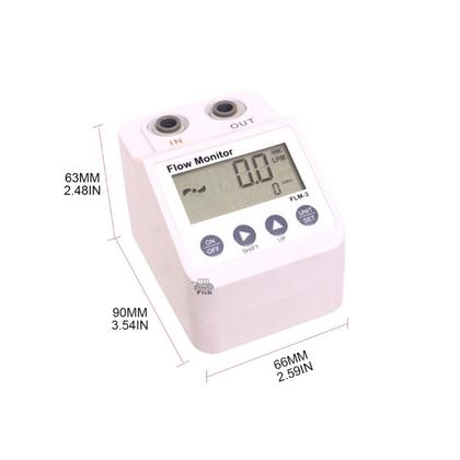 Imagem de Medidor De Fluxo Hm Digital Flm-3 Água Pressão Filtro Osmose