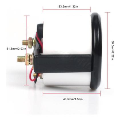 Imagem de Medidor De Nível De Combustível De 52 Mm Universal E 1/2 F P