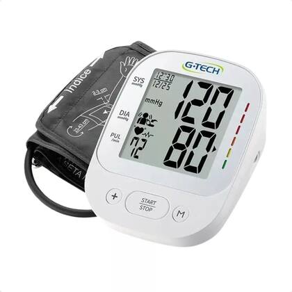 Imagem de Medidor De Pressão Arterial Automatico De Braço Gtech La800 Cor Branco