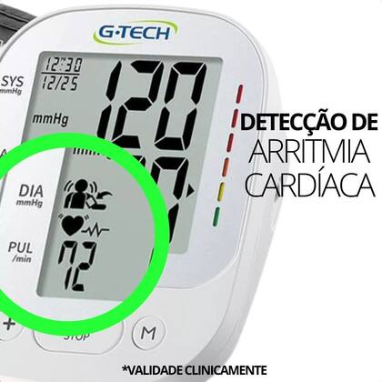 Imagem de Medidor De Pressão Arterial Automatico De Braço Gtech La800 Cor Branco