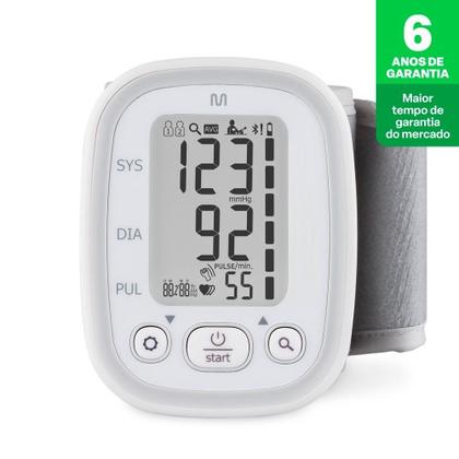 Imagem de Medidor de Pressão Arterial de Pulso Bluetooth Multi Saúde - HC205