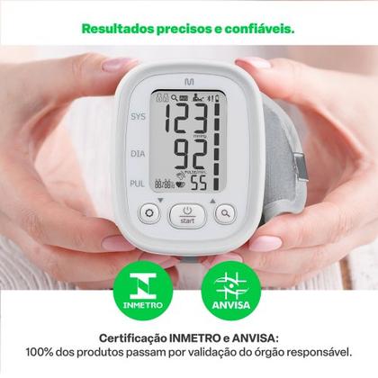 Imagem de Medidor de Pressão Arterial de Pulso Bluetooth Multi Saúde - HC205