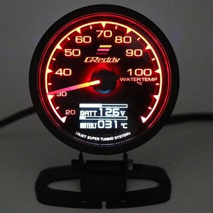Imagem de Medidor De Pressão De Óleo GReddi Com Display LCD De 7 Cores, Tacômetro RPM De 62mm (2.5 Polegadas)