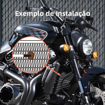 Imagem de Medidor De Temperatura Duplo Para Motocicleta MINI 4, Medidor De Temperatura Do Cilindro, Sensor De