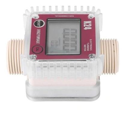 Imagem de Medidor De Vazão Digital K24 Com Sensor Água Óleo Gasolina