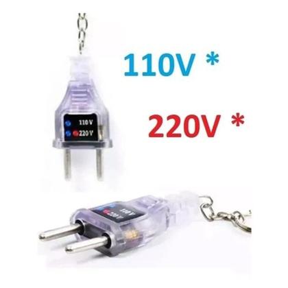 Imagem de Medidor Elétrico de Voltagem para Tomadas 110V / 220V - Eletroplas