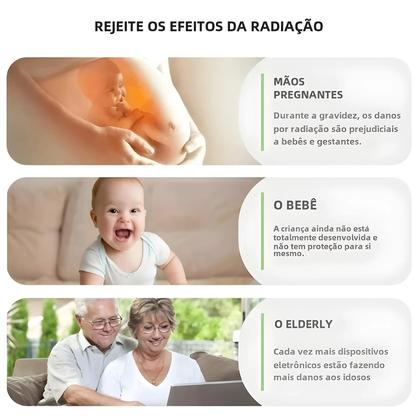 Imagem de Medidor EMF Portátil De 5 LEDs Detector De Campo Magnético Equipamento De Caça a Fantasmas Testador