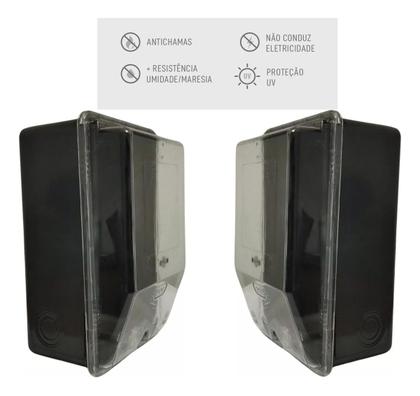Imagem de Medidor Energia Bifásico 2 Fases + Neutro + Caixa Grande