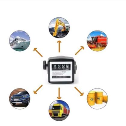 Imagem de Medidor Mecanico Para Oleo Diesel 4 Digitos