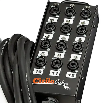 Imagem de Medusa 12 Vias Com Conectores Combo - Cirilo Cabos 20 Metros