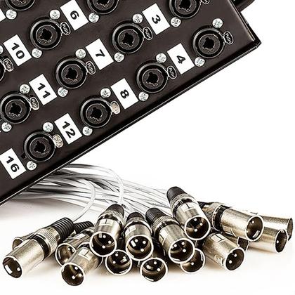 Imagem de Medusa 16 Vias Com Conectores Combo - Cirilo Cabos 20 Metros